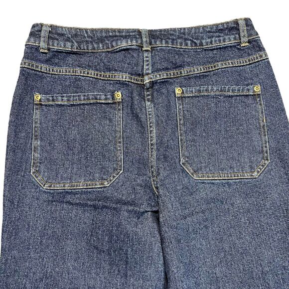 CBK Sport Womens Denim Blue Jeans Pants Stretch Straight Leg Medium Wash Size 8 - Picture 5 of 8